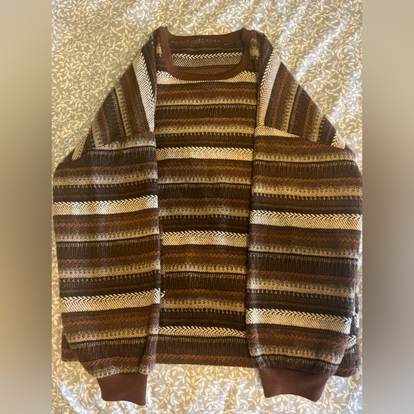 Striped Fall Sweater - Picture 2 of 4